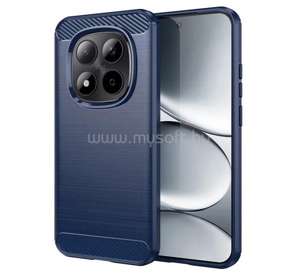 GIGAPACK Redmi Note 15 Pro 5G GIGAPACK Szilikon telefonvédő ütésállóság, karbon minta, SÖTÉTKÉK