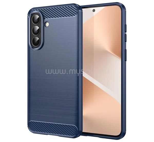 GIGAPACK Samsung A57 5G GIGAPACK Szilikon telefonvédő ütésállóság, karbon minta, SÖTÉTKÉK