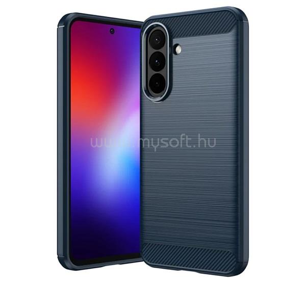 GIGAPACK Samsung A27 5G GIGAPACK Szilikon telefonvédő ütésállóság, karbon minta, SÖTÉTKÉK