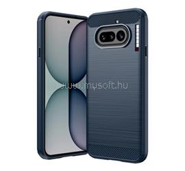 GIGAPACK Nothing Phone 4a GIGAPACK Szilikon telefonvédő ütésállóság, karbon minta, SÖTÉTKÉK GP-192177 small