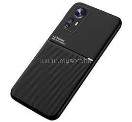 GIGAPACK Xiaomi 12X / 12 GIGAPACK Szilikon telefonvédő ütésállóság, csíkos, FEKETE GP-113310 small