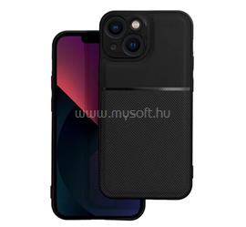 GIGAPACK iPhone 13 mini GIGAPACK Szilikon telefonvédő ütésállóság, csíkos, FEKETE GP-115168 small