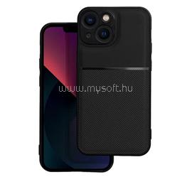 GIGAPACK iPhone 15 GIGAPACK Szilikon telefonvédő ütésállóság, csíkos, FEKETE GP-148084 small
