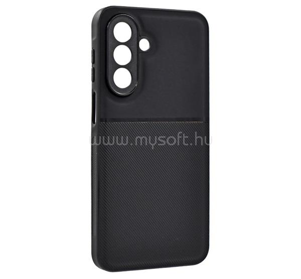 GIGAPACK Samsung A27 5G GIGAPACK Szilikon telefonvédő ütésállóság, csíkos, FEKETE