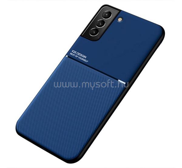 GIGAPACK Samsung S22 GIGAPACK Szilikon telefonvédő ütésállóság, csíkos, SÖTÉTKÉK
