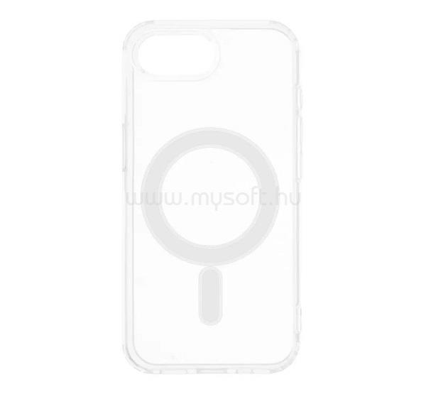 GIGAPACK iPhone 17e / 16e GIGAPACK Szilikon telefonvédő ütésállóság, MagSafe, ÁTLÁTSZÓ