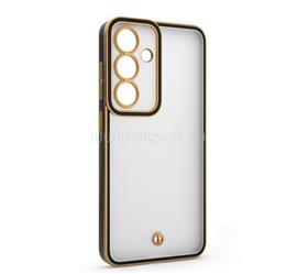 GIGAPACK Samsung S25 GIGAPACK Szilikon telefonvédő ütésállóság, kameravédő, ARANY/FEKETE GP-177561 small