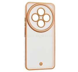 GIGAPACK Redmi 14C 4G GIGAPACK Szilikon telefonvédő ütésállóság, kameravédő, ARANY/RÓZSASZÍN GP-177598 small