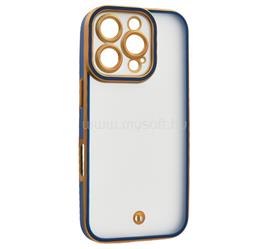 GIGAPACK iPhone 16 Pro GIGAPACK Szilikon telefonvédő ütésállóság, kameravédő, ARANY/SÖTÉTKÉK GP-177612 small