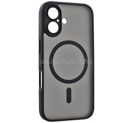 GIGAPACK iPhone 16 GIGAPACK Szilikon telefonvédő ütésállóság, MagSafe, FEKETE GP-187876 small