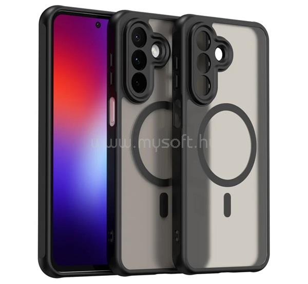 GIGAPACK Samsung A27 5G GIGAPACK Szilikon telefonvédő ütésállóság, MagSafe, FEKETE