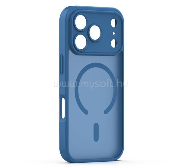 GIGAPACK iPhone 18 Pro Max / 17 Pro Max GIGAPACK Szilikon telefonvédő ütésállóság, MagSafe, SÖTÉTKÉK