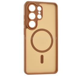 GIGAPACK Samsung S26 Ultra GIGAPACK Szilikon telefonvédő ütésállóság, MagSafe, VILÁGOSBARNA GP-187903 small