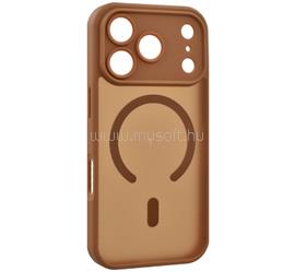 GIGAPACK iPhone 18 Pro / 17 Pro GIGAPACK Szilikon telefonvédő ütésállóság, MagSafe, VILÁGOSBARNA GP-187915 small