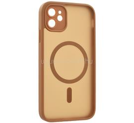 GIGAPACK iPhone 11 GIGAPACK Szilikon telefonvédő ütésállóság, MagSafe, VILÁGOSBARNA GP-187923 small