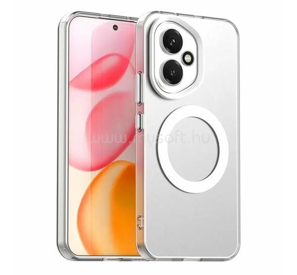 GIGAPACK Honor 400 GIGAPACK Szilikon telefonvédő ütésállóság, matt, ÁTLÁTSZÓ