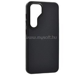 GIGAPACK Samsung S25 GIGAPACK Szilikon telefonvédő ütésállóság, karbon minta, FEKETE GP-166162 small