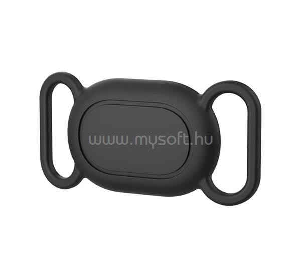 GIGAPACK GIGAPACK Szilikon tok nyakörvre fűzhető, vízálló, FEKETE Xiaomi Tag