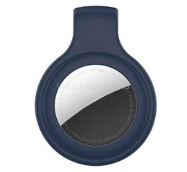 GIGAPACK iPhone 16e / 16 Pro Max / 16 Pro GIGAPACK Szilikon tok övre csiptethető SÖTÉTKÉK Apple AirTag GP-109643 small