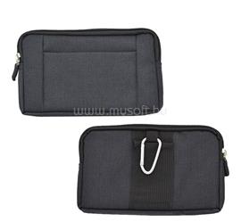 GIGAPACK GIGAPACK tok, fekvő, vászon univerzális, 6.4" méret, FEKETE GP-80767 small