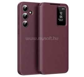 GIGAPACK Samsung A55 5G GIGAPACK Tok álló aktív FLIP, Smart View Cover, BORDÓ GP-168493 small