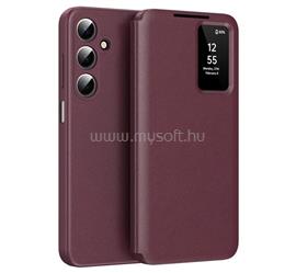 GIGAPACK Samsung A18 5G / A18 4G / A17 4G GIGAPACK Tok álló aktív FLIP, Smart View Cover, BORDÓ GP-180299 small