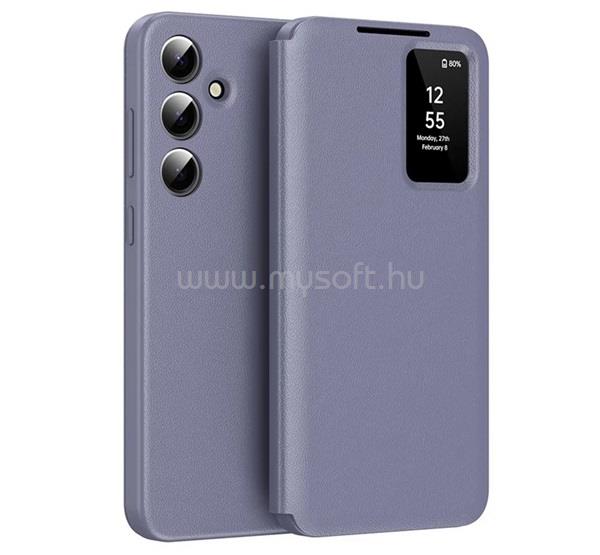 GIGAPACK Samsung A55 5G GIGAPACK Tok álló aktív FLIP, Smart View Cover, LILA