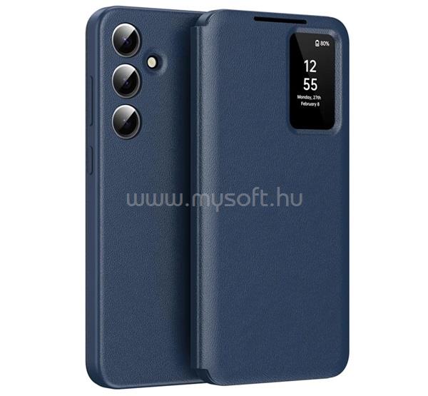 GIGAPACK Samsung S25 FE GIGAPACK Tok álló aktív FLIP, Smart View Cover, SÖTÉTKÉK