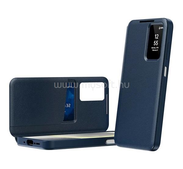 GIGAPACK Samsung A37 5G GIGAPACK Tok álló aktív FLIP, Smart View Cover, SÖTÉTKÉK