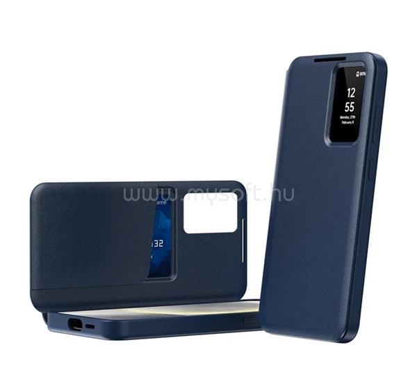 GIGAPACK Samsung A57 5G GIGAPACK Tok álló aktív FLIP, Smart View Cover, SÖTÉTKÉK