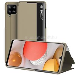 GIGAPACK Samsung A42 5G GIGAPACK tok álló, bőr hatású aktív FLIP, ablakos, BARNA GP-103722 small