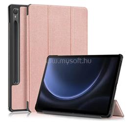 GIGAPACK Samsung Tab S10 Lite WIFI / Tab S10 Lite LTE GIGAPACK Tok álló, bőr hatású aktív FLIP, ceruza tartó, ROZÉARANY GP-149333 small