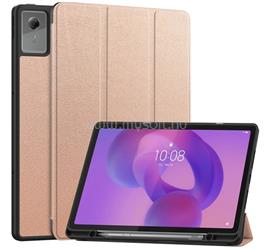 GIGAPACK Lenovo Idea Tab Plus GIGAPACK Tok álló, bőr hatású aktív FLIP, ceruza tartó, ROZÉARANY GP-180681 small