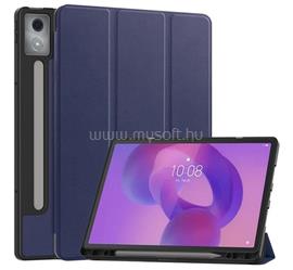 GIGAPACK Lenovo Idea Tab Pro GIGAPACK Tok álló, bőr hatású aktív FLIP, ceruza tartó, SÖTÉTKÉK GP-168537 small