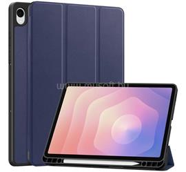 GIGAPACK Samsung Tab S11 5G / Tab S11 WIFI GIGAPACK Tok álló, bőr hatású aktív FLIP, ceruza tartó, SÖTÉTKÉK GP-177312 small