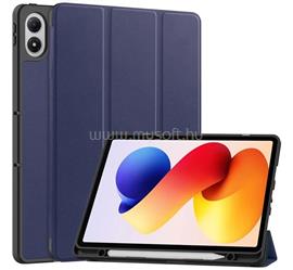 GIGAPACK Poco Pad M1 / Redmi Pad 2 Pro GIGAPACK Tok álló, bőr hatású aktív FLIP, ceruza tartó, SÖTÉTKÉK GP-179090 small