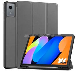 GIGAPACK Lenovo Idea Tab / Idea Tab GIGAPACK Tok álló, bőr hatású aktív FLIP, ceruza tartó, SÖTÉTSZÜRKE GP-179092 small