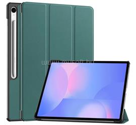 GIGAPACK Samsung Tab S10 FE Plus WIFI / Tab S10 FE Plus LTE GIGAPACK Tok álló, bőr hatású aktív FLIP, ceruza tartó, SÖTÉTZÖLD GP-169359 small