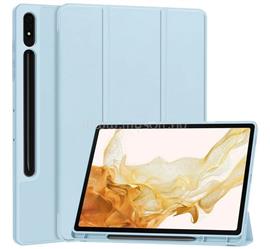 GIGAPACK Samsung Tab S10 Plus LTE / Tab S10 Plus WIFI GIGAPACK Tok álló, bőr hatású aktív FLIP, ceruza tartó, VILÁGOSKÉK GP-163654 small