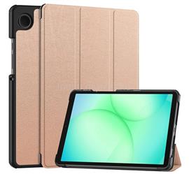 GIGAPACK Samsung Tab A11 LTE / Tab A11 WIFI GIGAPACK Tok álló, bőr hatású aktív FLIP, asztali tartó, ROZÉARANY GP-177302 small