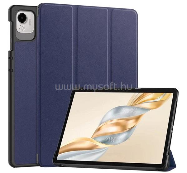 GIGAPACK Honor Pad X9a GIGAPACK Tok álló, bőr hatású aktív FLIP, asztali tartó, SÖTÉTKÉK