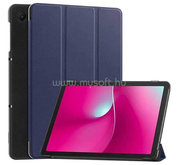 GIGAPACK T Tablet 2 5G GIGAPACK Tok álló, bőr hatású aktív FLIP, asztali tartó, SÖTÉTKÉK