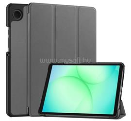 GIGAPACK Samsung Tab A11 LTE / Tab A11 WIFI GIGAPACK Tok álló, bőr hatású aktív FLIP, asztali tartó, SÖTÉTSZÜRKE GP-177306 small