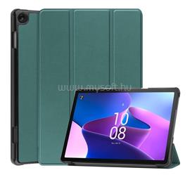 GIGAPACK Lenovo Tab M10 GIGAPACK tok álló, bőr hatású aktív FLIP, asztali tartó, SÖTÉTZÖLD GP-138226 small