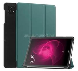 GIGAPACK T Tablet 5G ( 2023 ) GIGAPACK Tok álló, bőr hatású aktív FLIP, asztali tartó, SÖTÉTZÖLD GP-153197 small