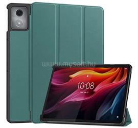 GIGAPACK Lenovo Tab K11 Plus GIGAPACK Tok álló, bőr hatású aktív FLIP, asztali tartó, SÖTÉTZÖLD GP-168358 small