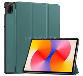 GIGAPACK Huawei MatePad SE 11 GIGAPACK Tok álló, bőr hatású aktív FLIP, asztali tartó, SÖTÉTZÖLD GP-183182 small