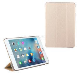 GIGAPACK IPAD 9.7 (2018) / 9.7 (2017) GIGAPACK Tok álló, bőr hatású aktív FLIP, textil minta, ARANY GP-70037 small