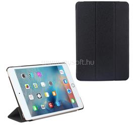 GIGAPACK IPAD 9.7 (2018) / 9.7 (2017) GIGAPACK Tok álló, bőr hatású aktív FLIP, textil minta, FEKETE GP-70040 small