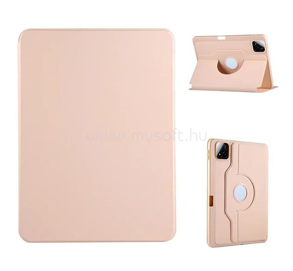 GIGAPACK Xiaomi Pad 8 Pro / Pad 8 / Pad 7 Pro GIGAPACK Tok álló, bőr hatású FLIP, ceruza tartó, RÓZSASZÍN